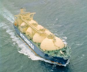 The LNG "Hyundai Utopia"