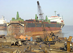 Alang Scrap yard