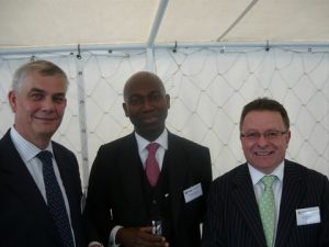 Les Chapman, Kwabena Owusu and Steve Cameron