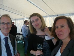 Peter Cheney from Contol Risks with Claudia Topp and Dr.Silke Albin both from the Federal Ministry of Economy, Germany