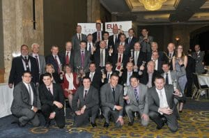 Award Winners at the EUA IGEM Gas Industry Awards Lunch 2013. Image courtesy of EUA.