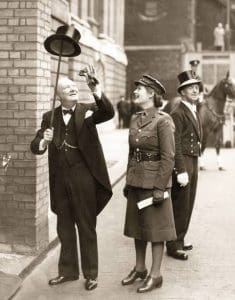 Winston and Mary: photo used for cover of A Daughter's Tale