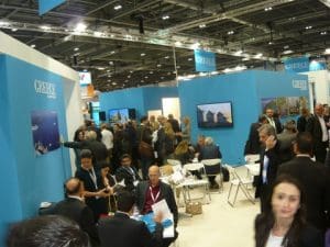 The very busy Greek stand