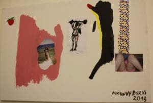 Afrodyte-Afrodyte Mixed media. By Marta Boros.