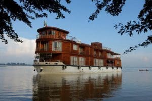 One of the Paukan vessels of Ayravata Cruises