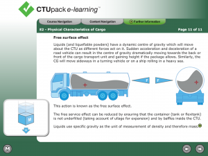 CTUpack e-learning (Screen Shot)