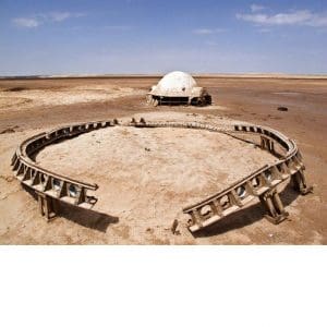 No More Stars (abandoned movie set, Star Wars) Chot El-Gharsa, Tunisia. Photography by Rä di Martino. Courtesy of the artist and Tryon St Gallery.