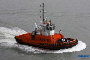 An artists impression of the ASD Tug 2411