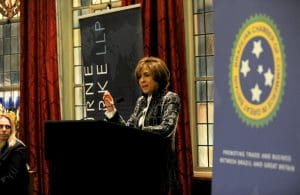 Keynote speaker Angela Brav