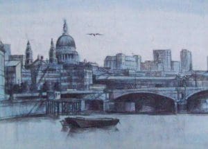Waterloo. Charcoal. By Bobby Jessamine