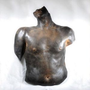 Life cast sculpture by Violet Casselden