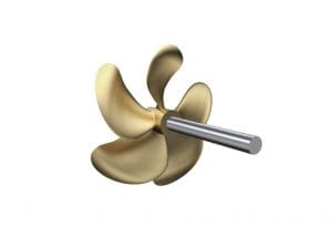 Wärtsilä FPP Opti Design, a new state-of-the-art fixed pitch propeller (FPP) design concept: - picture b