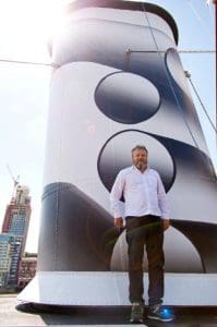 Tobias Rehberger on board HMS President (1918). Getty Images.