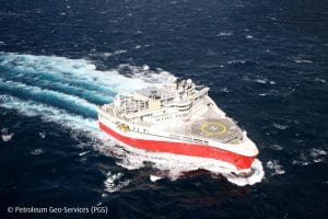 Ramform Atlas from PGS's seismic fleet