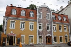 Modernist houses, Brno.
