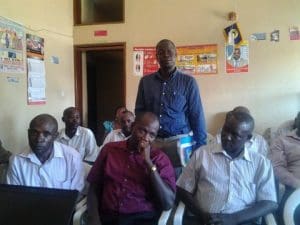 Entebbe airport drivers and conductors', Uganda/inland transport