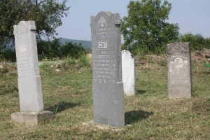 Jewish cemetery near village of Čerhov.