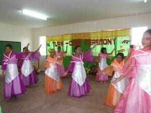 A celebration dance.