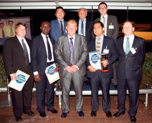 ISS Employee of the Year finalists with Group CEO Claus Hyldager.