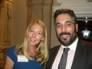 Georgina GAvin from VesselsValue with Nicholas M. Petrakakos of Z Capital Partners