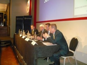 l to r: Lars Vang Christiansen, John Lycouris, Christian Andersen and Douglas Mavrinac