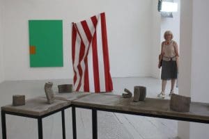 Sponge by Peter Donaldson (foreground); Baggy by Peter Donaldson (centre);and August by John Robertson (background).