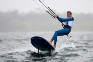 Florian Gruber at Sailing World Cup Melbourne