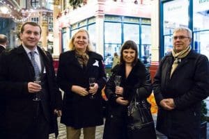 Alexey Bachurin (RGS), Elena Parker (Matthews Daniel), Vasilina Bindley(Malakut) and guest.