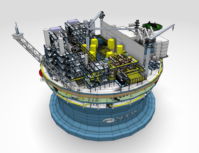 Cylindrical FLNG