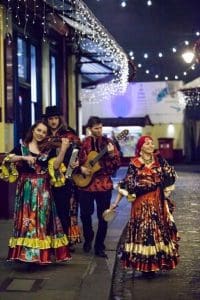 Enter the gypsy band