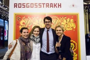 Liubov Balakireva (RGS), Dina Dominova (RGS), Gareth Morrow (Oakeshott) and Olga Lazovskaya (RGS)