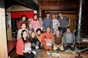 Meeting with Ikki-Ikki Asia Japan in Kiwa-no-sato, a traditional village house in mountain side of Yamaguchi
