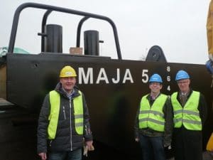 Delivery of Pontoon Maya 5