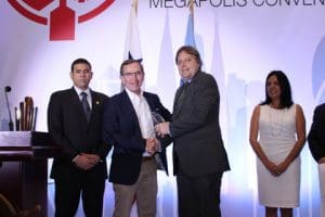 Mar Viva receiving the Green Shipping Award