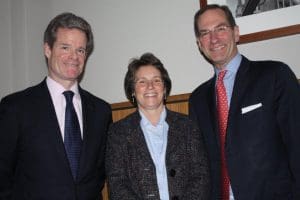 Michael Thompson, Ann Waite and Joseph Grasso.