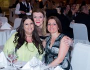 Smiling faces: Angie Hartmann, Despina Panayiotou Theodosiou and Maria Angellidou
