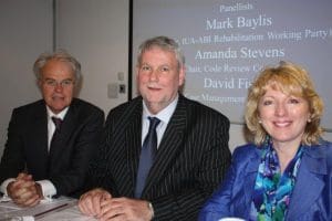 Mark Baylis, David Fisher and Amanda Stevens
