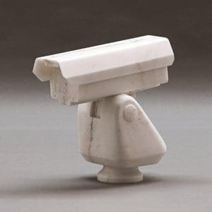 Surveillance Camera, 2010. Marble. By Ai Weiwei.Courtesy of Ai Weiwei Studio. Image and copyright the artist.