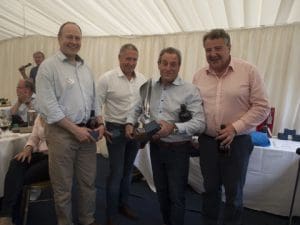 The winning team from Sunseeker London
