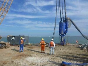 DOP250 fully assembled hanging crane-LR