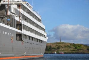 PONANT's Le Boreal, Scotland credit Fergus Poole