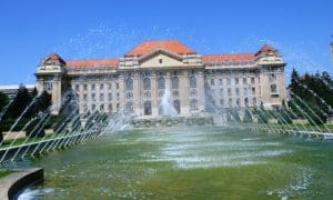 Making a cultural splash: Debrecen University.
