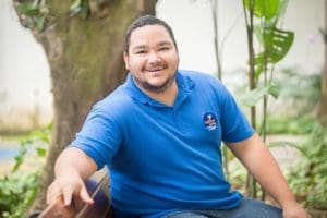 Eduardo da Silva, Sailors’ Society’s new port chaplain in port of Itaguai, Brazil