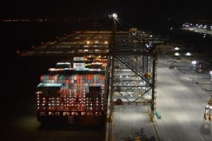 UASC Barzan at DP World London Gateway