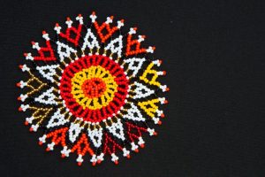Beautiful bead motif of Stephenson Harwood's Africa practice Group