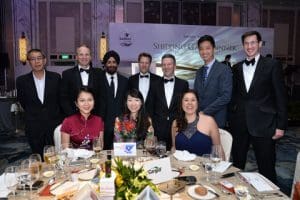 Cargill staff and guests enjoying the Singapore Dinner