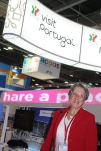 Graciete Amaro at World Travel Market.