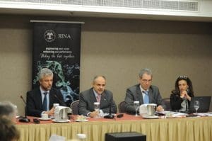Mr. Stefanos Chatzinikolaou, RINA - Mr. Spyridon Zolotas, RINA - Mr. Mario Dogliani, RINA - Mrs. Caterina Cerrini, Ib software & consulting