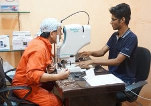 Sailors’ Society has funded a free eye and ear testing service and machine for seafarers visiting Seafarers’ Home Kandla. Seafarers often do not have permission to leave the port, so the new service brings healthcare to them.