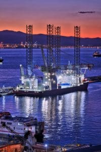 ...and a night view of Seajacks Scylla